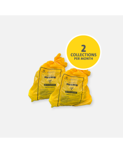 medical waste management subscription service 2 bags