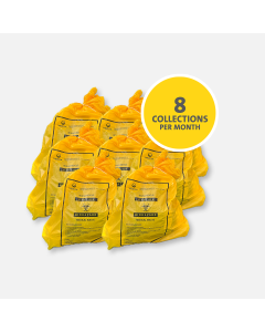 Medical Waste Service Subscription with "8 collections / month"